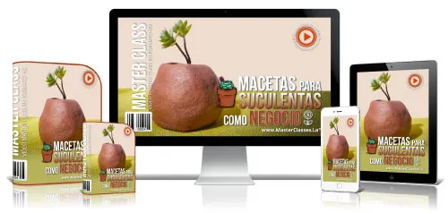 MACETAS PARA SUCULENTAS COMO NEGOCIO